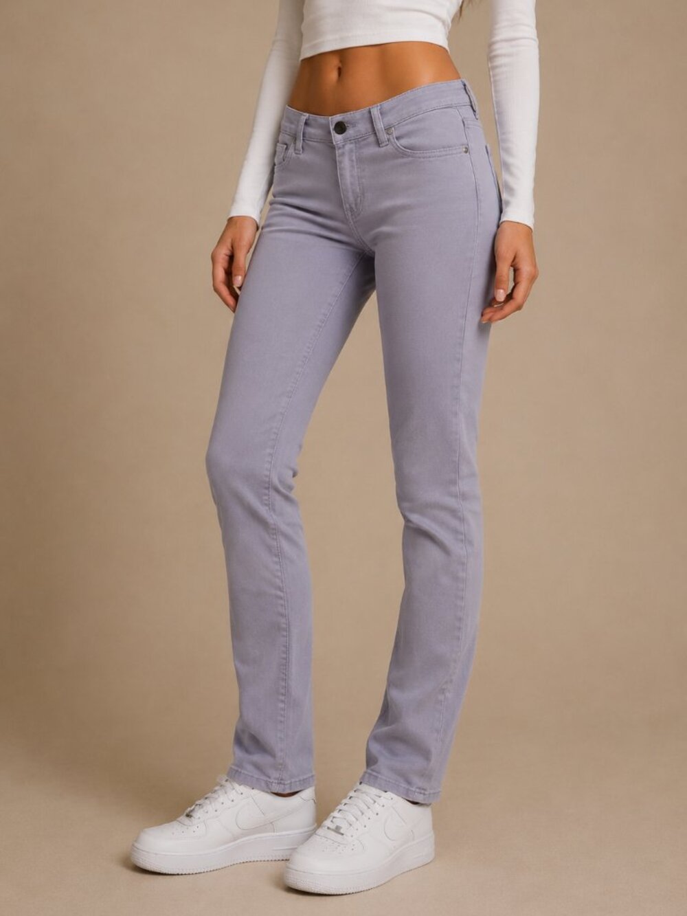 💜 2 for $25 💜 Buffalo Aubrey High Rise Stretch Ankle Jeans Gray (Women’s 6)‎